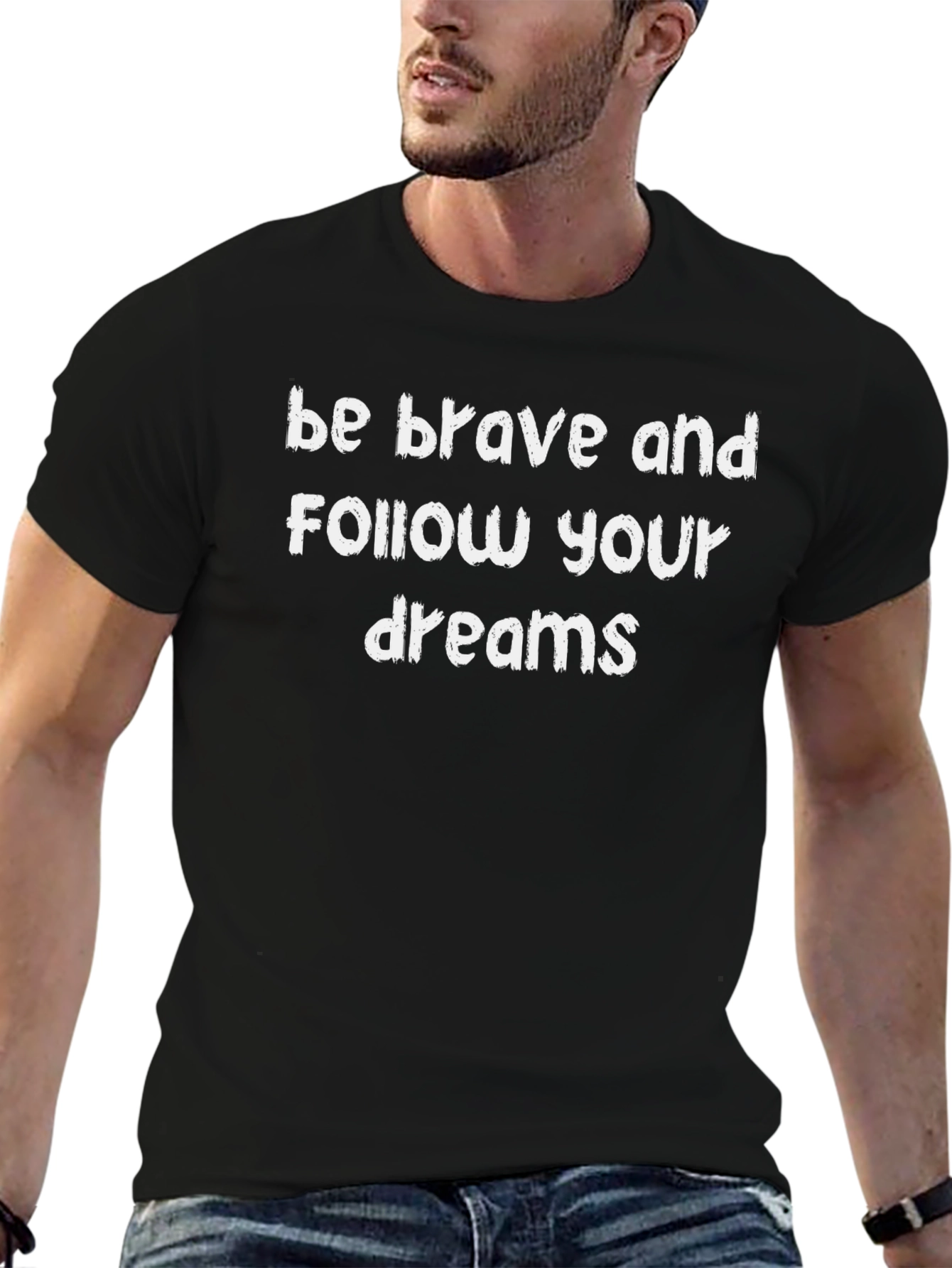 Be Brave Follow Your Dreams Graphic Tee