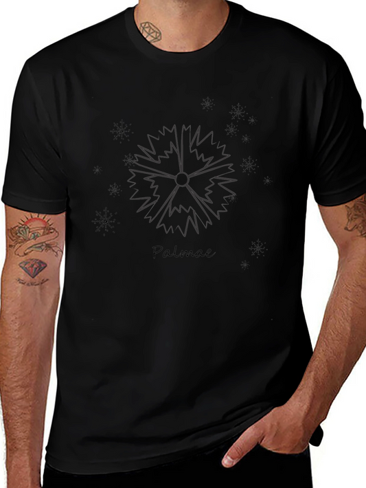 Palmae Graphic Print Black T-Shirt