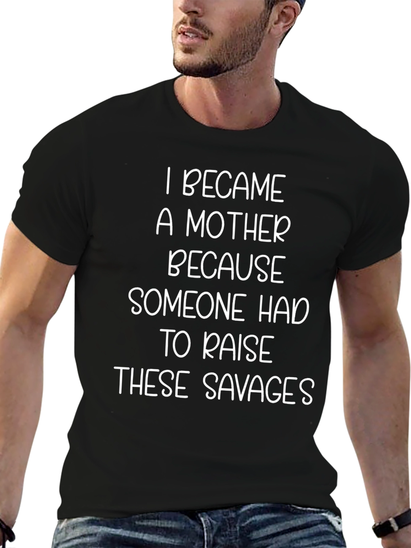 Humorous Savage Mother T-Shirt