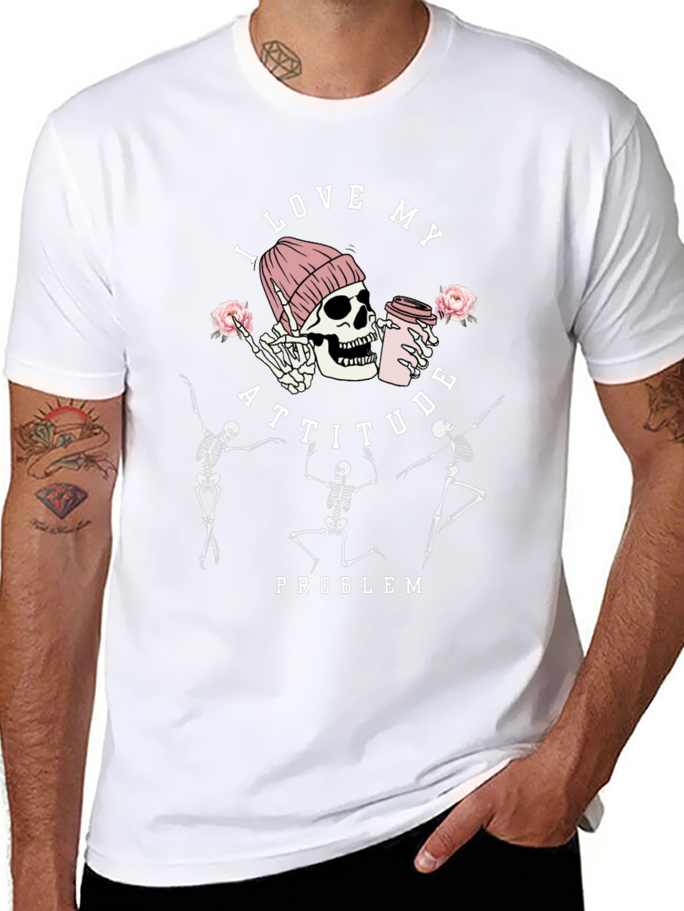 I Love My Attitude Problem Graphic Tee
