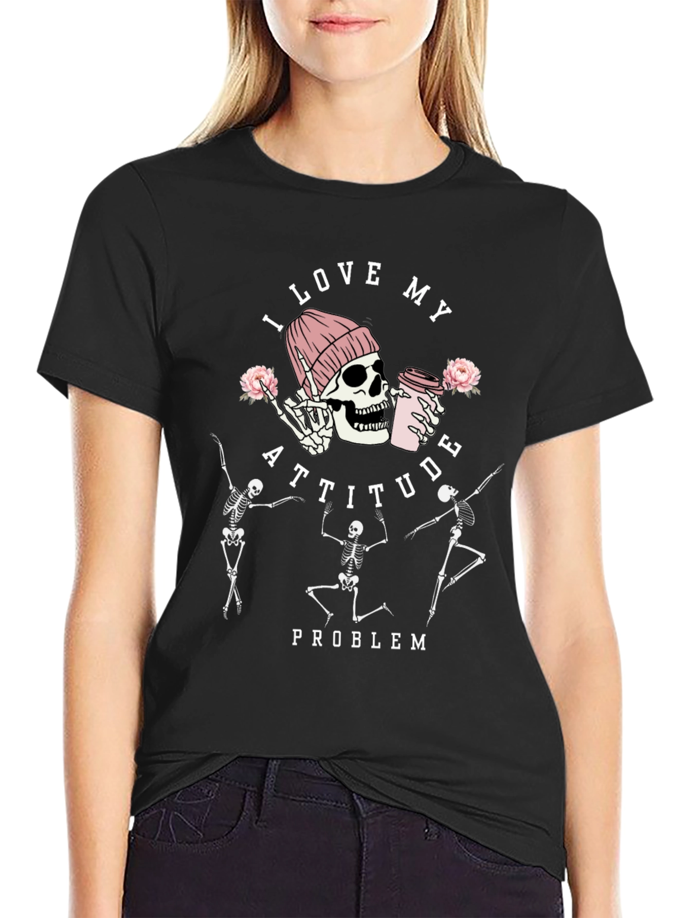 I Love My Attitude Problem Graphic Tee