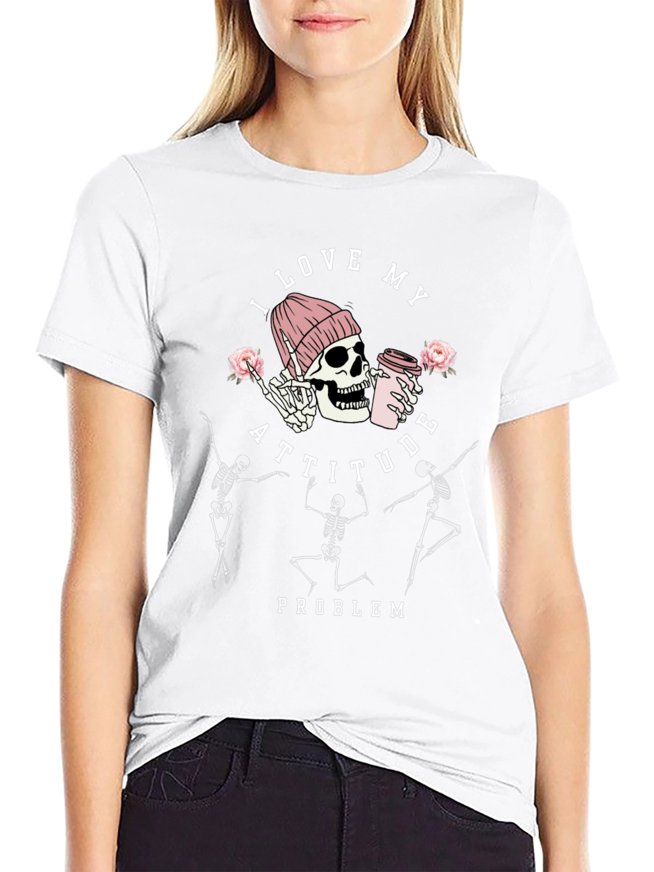 I Love My Attitude Problem Graphic Tee
