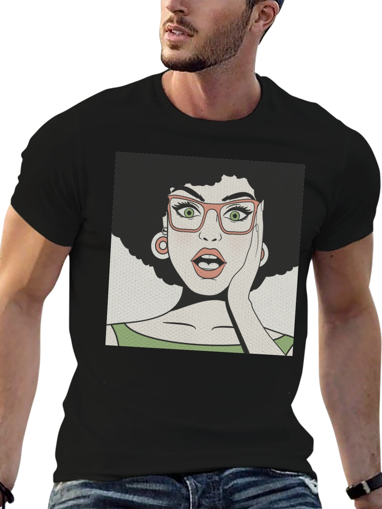 Retro Pop Art Style T-Shirt