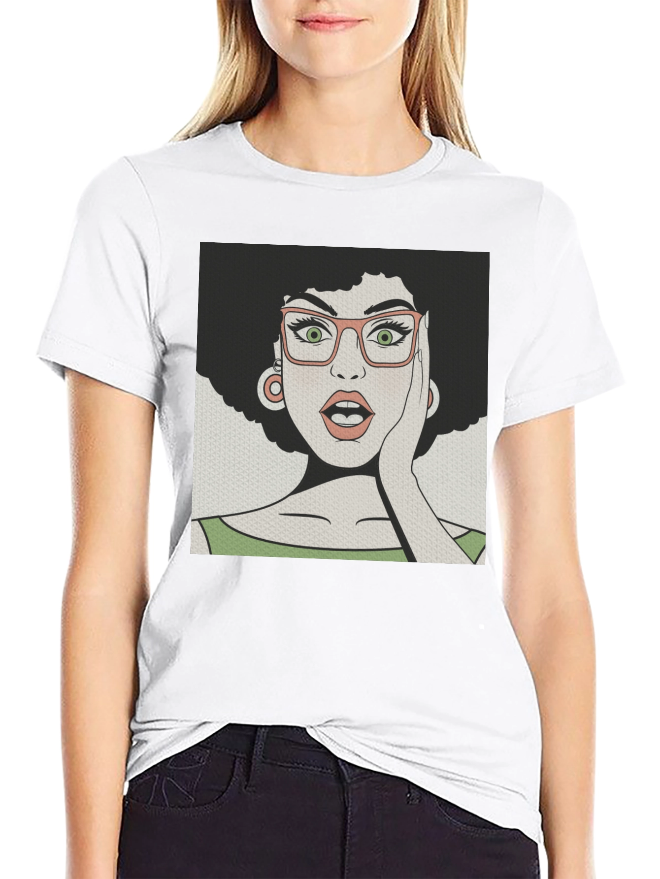 Retro Pop Art Style T-Shirt