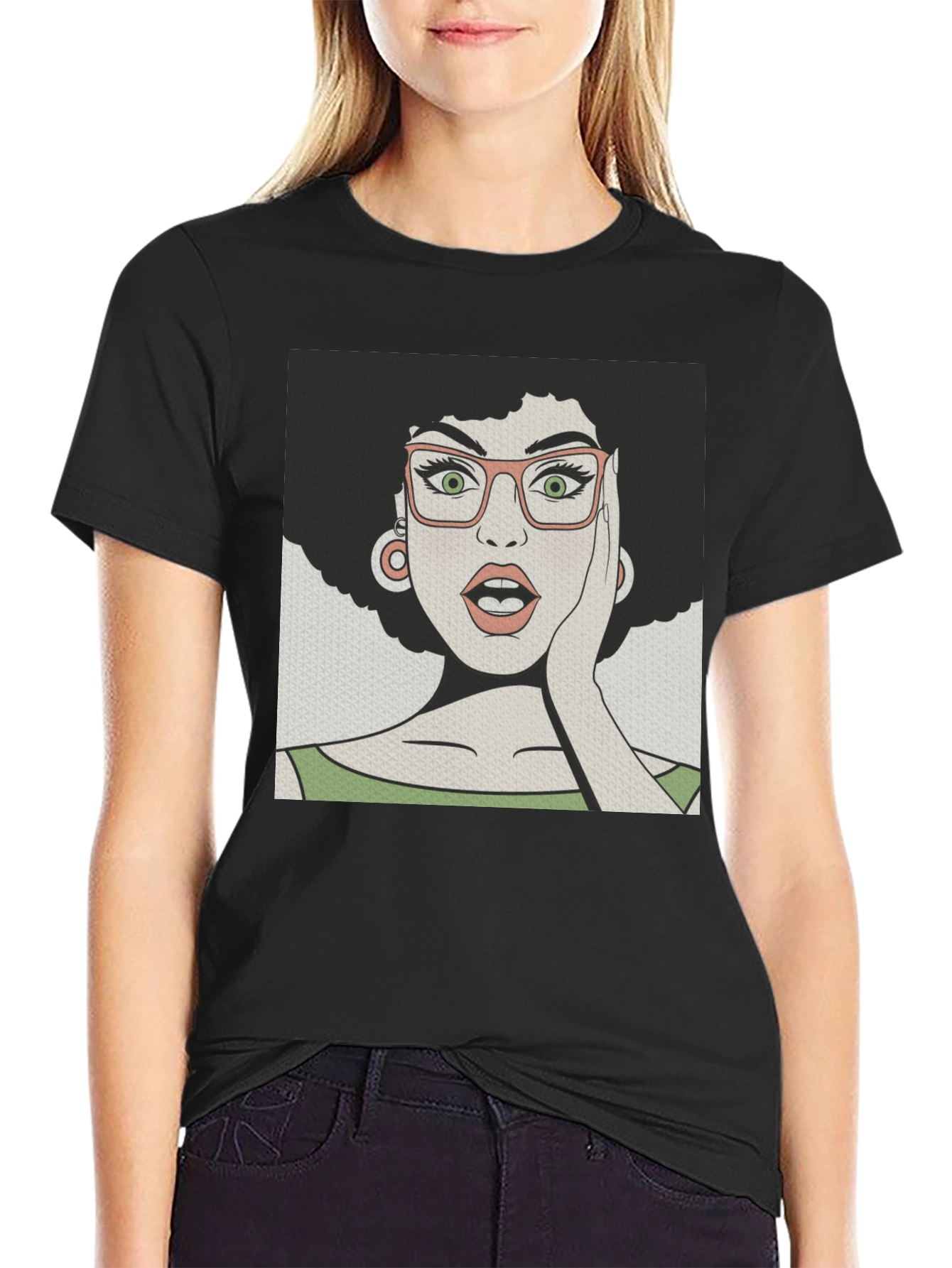 Retro Pop Art Style T-Shirt