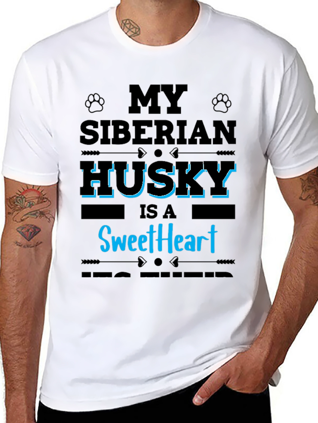 My Siberian Husky Sweetheart T-Shirt