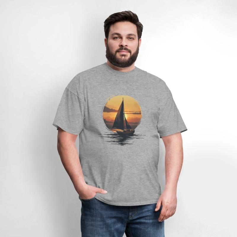 Sailing Into The Sunset Serenity