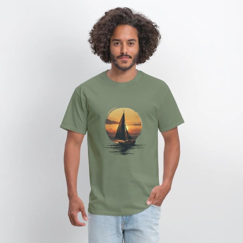 Sailing Into The Sunset Serenity