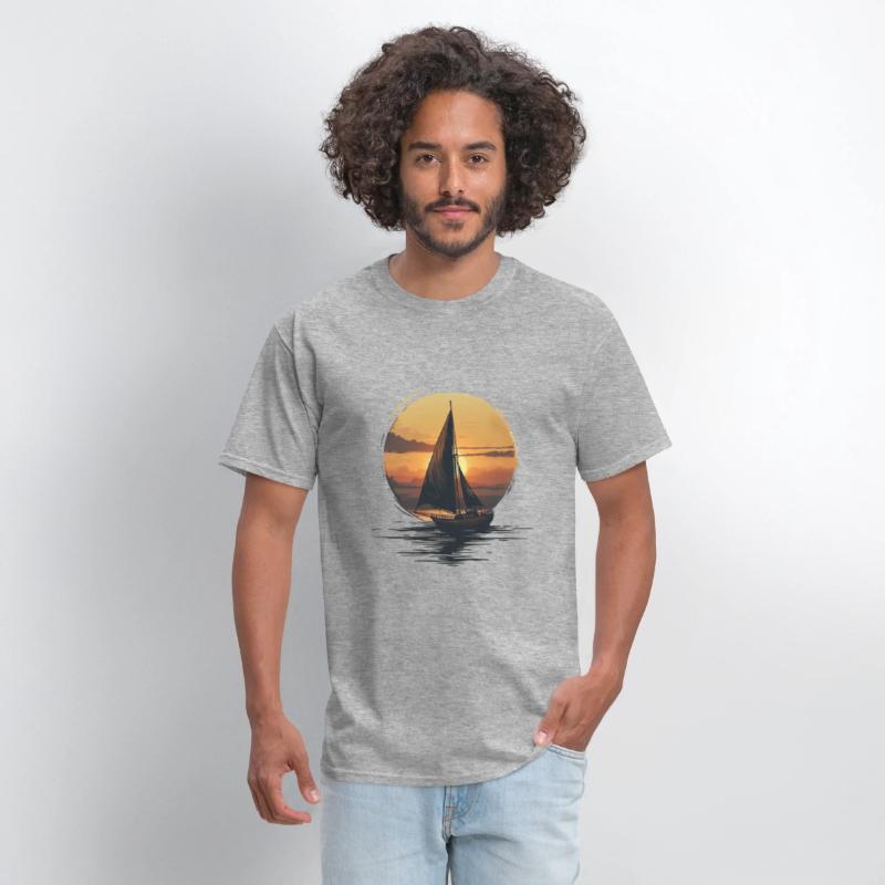 Sailing Into The Sunset Serenity