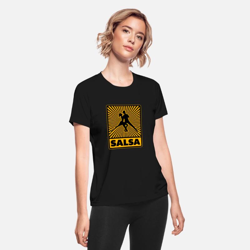 Salsa Dancing Pair Dance Move Yellow Cool Gift