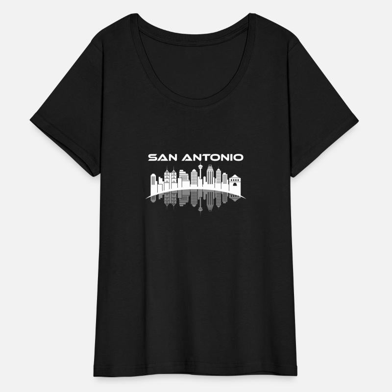 San Antonio Mirrored Skyline Design for proud San