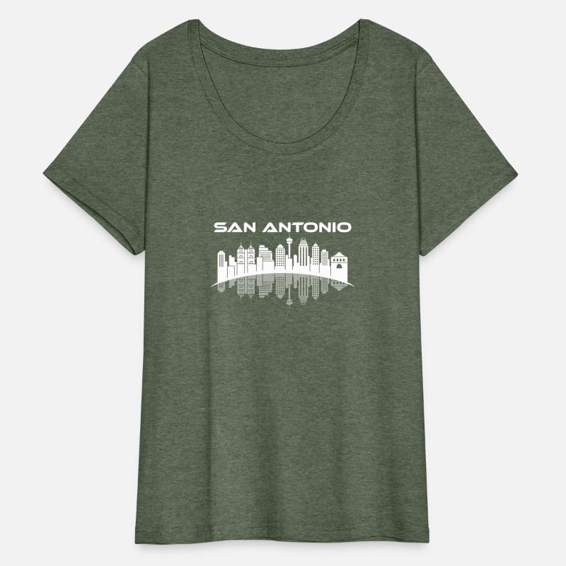 San Antonio Mirrored Skyline Design for proud San