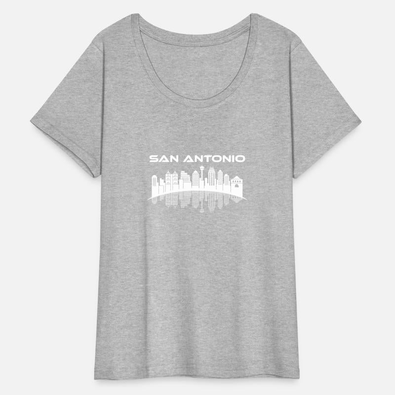 San Antonio Mirrored Skyline Design for proud San