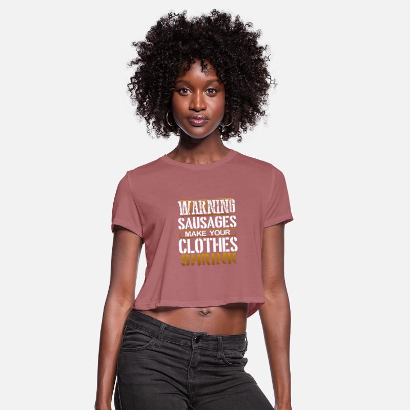 Sausages Gift Warning Sausages Make Clothes
