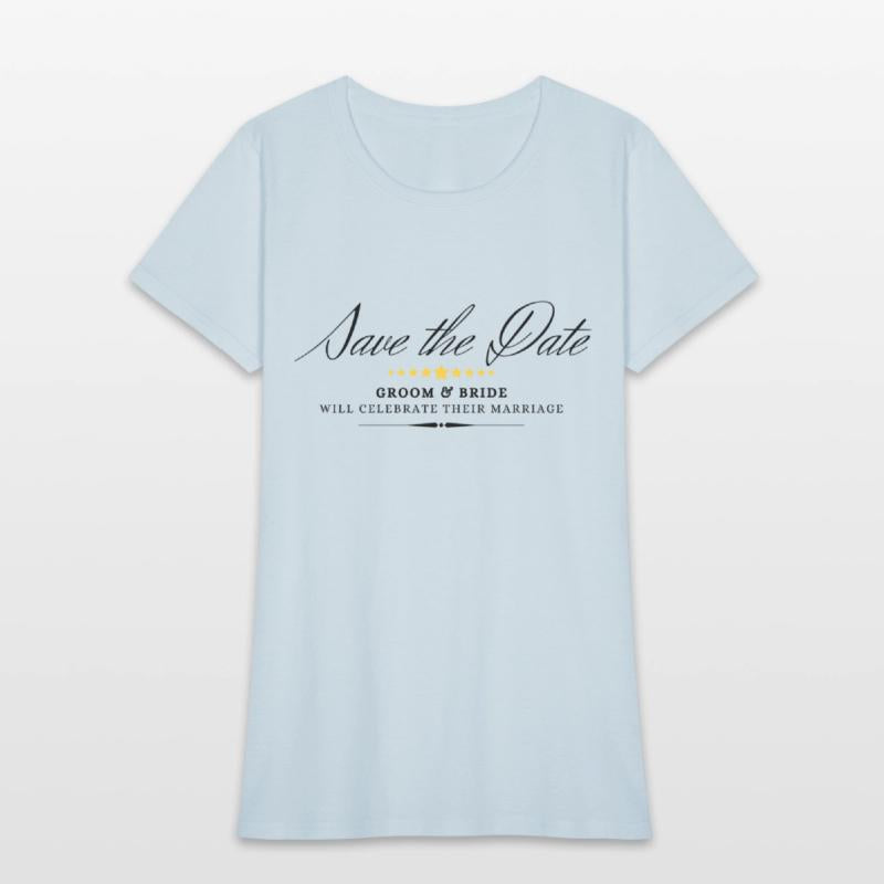Save The Date Groom and Bride