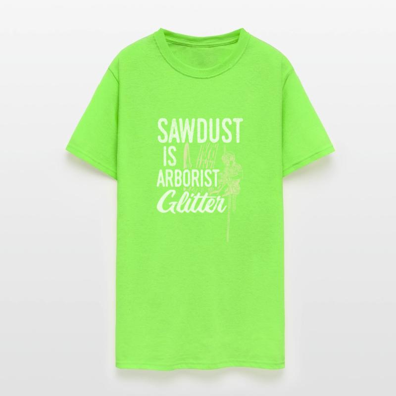 Sawdust Arborist Glitter Tree Lumberjack Arborist