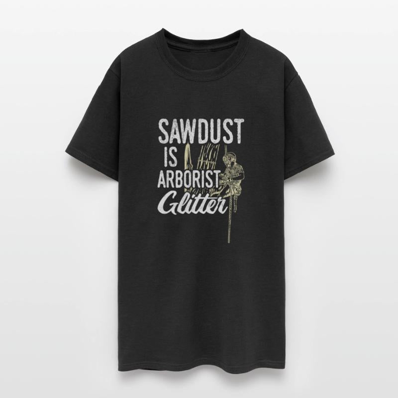 Sawdust Arborist Glitter Tree Lumberjack Arborist