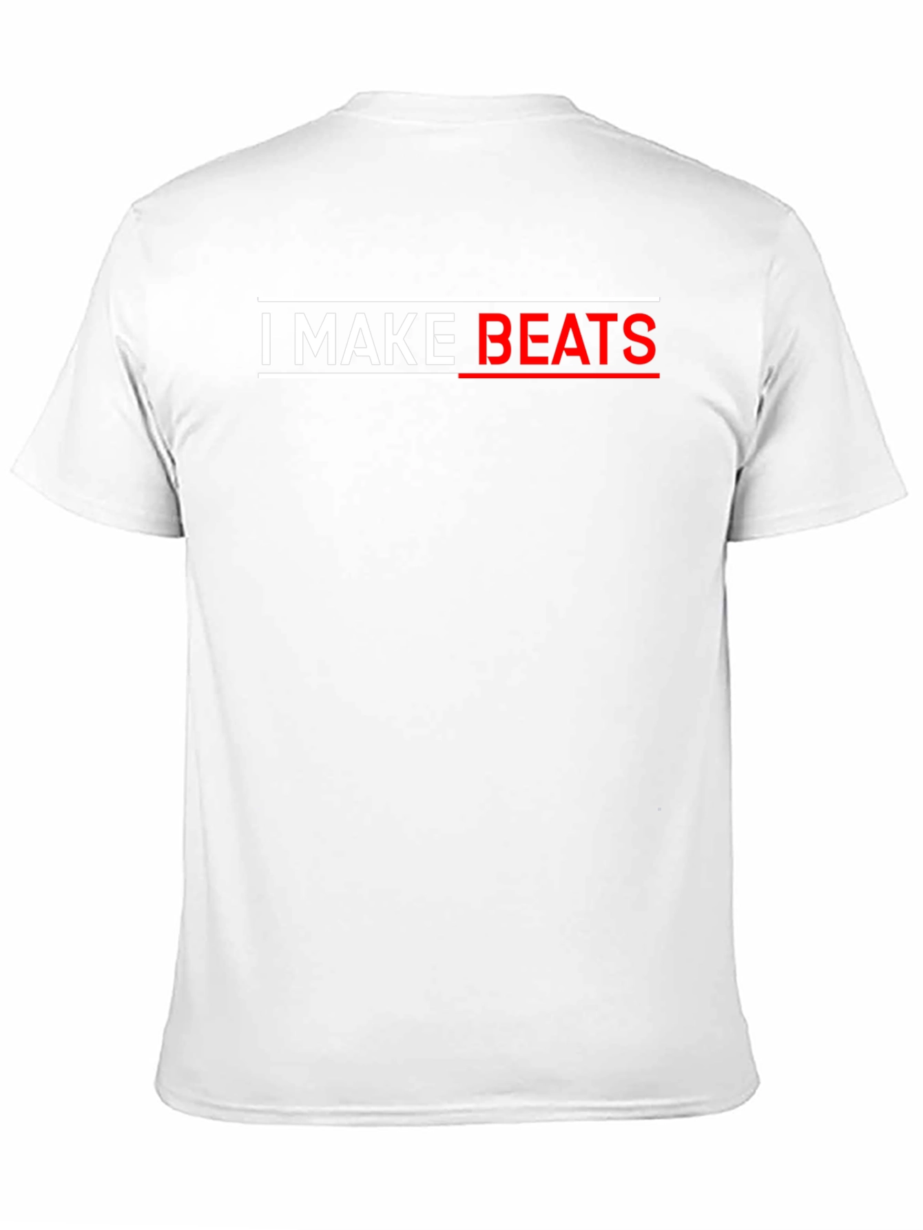 I MAKE BEATS Black T-Shirt - Music Producer Tee