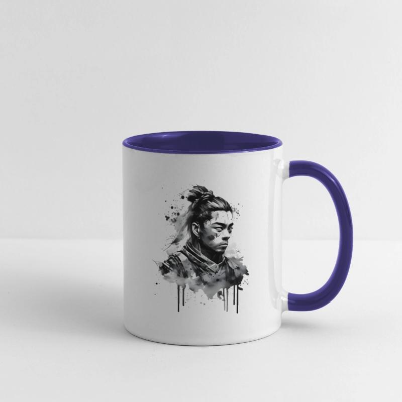 Scary Eyes Samurai Design