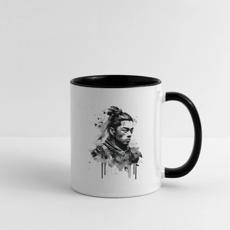 Scary Eyes Samurai Design