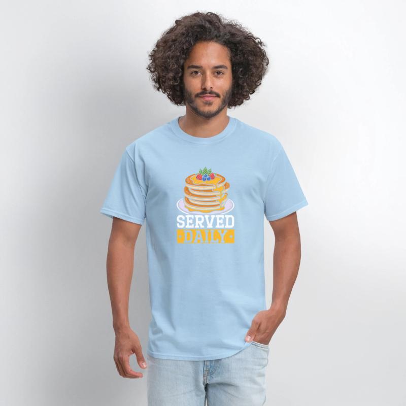 Served Daily Pancake Eater Food Pancake Maker