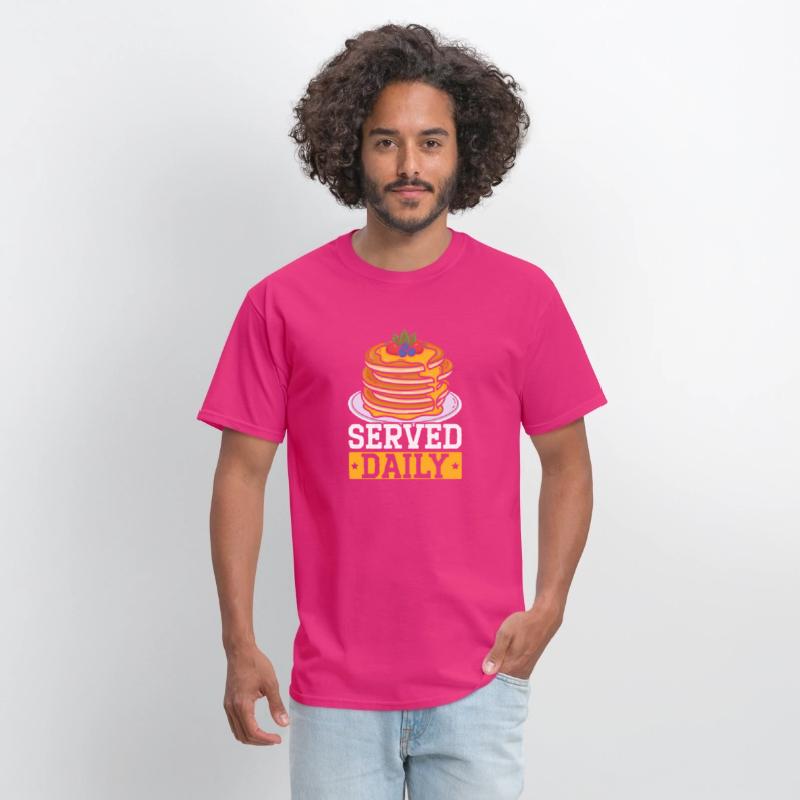 Served Daily Pancake Eater Food Pancake Maker