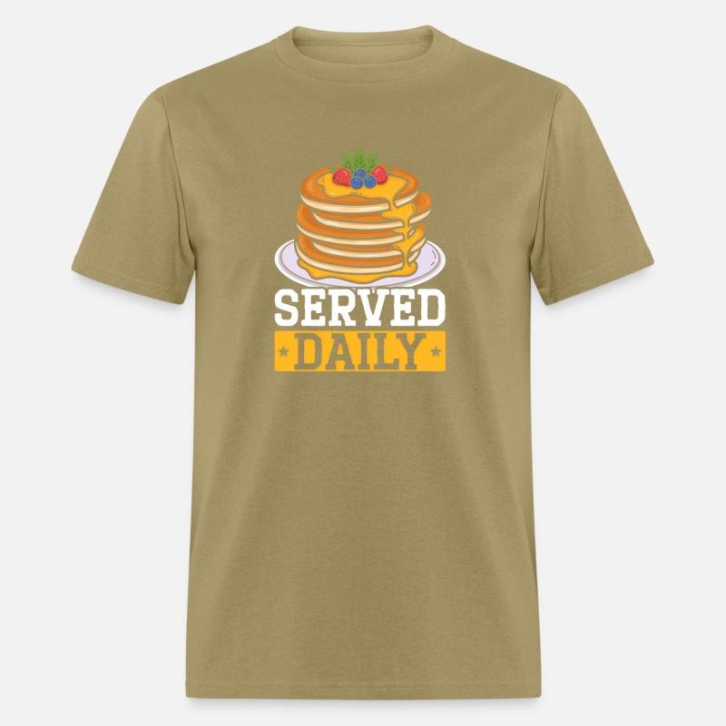 Served Daily Pancake Eater Food Pancake Maker
