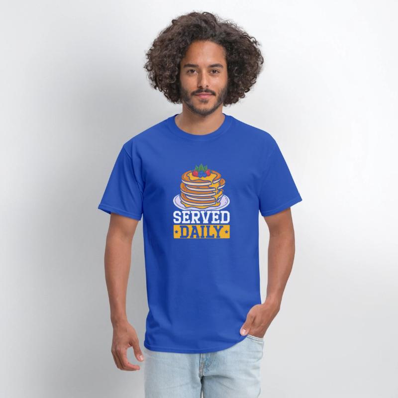 Served Daily Pancake Eater Food Pancake Maker