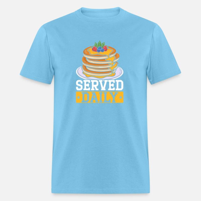 Served Daily Pancake Eater Food Pancake Maker