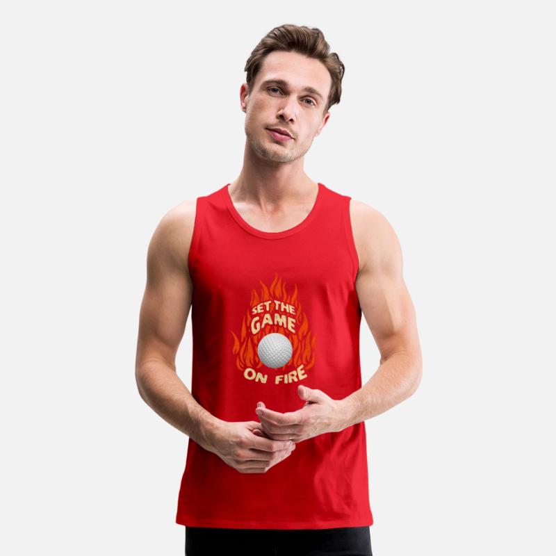 Set The Game On Fire Ball Sport Flames Art