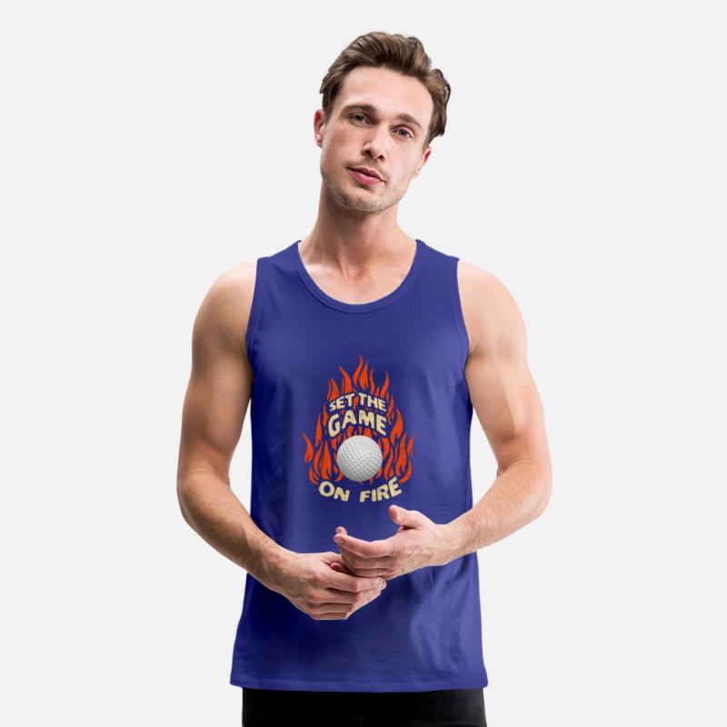 Set The Game On Fire Ball Sport Flames Art
