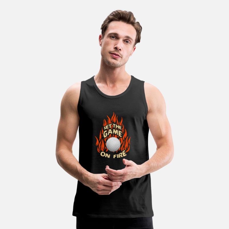 Set The Game On Fire Ball Sport Flames Art