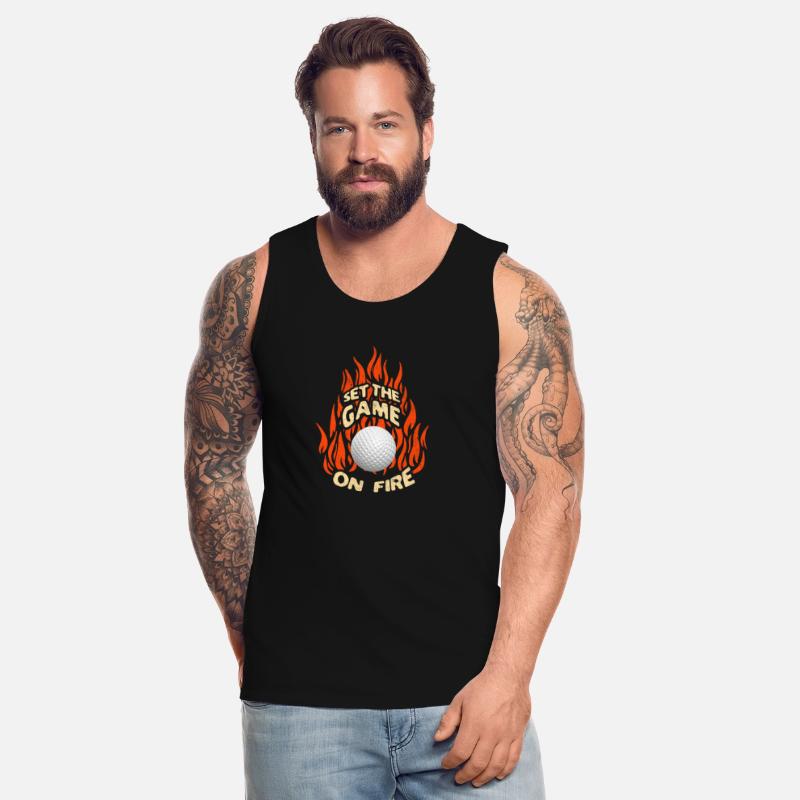 Set The Game On Fire Ball Sport Flames Art