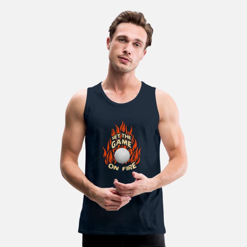 Set The Game On Fire Ball Sport Flames Art