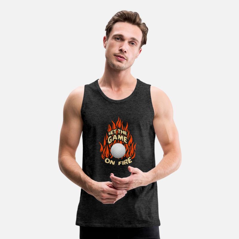 Set The Game On Fire Ball Sport Flames Art