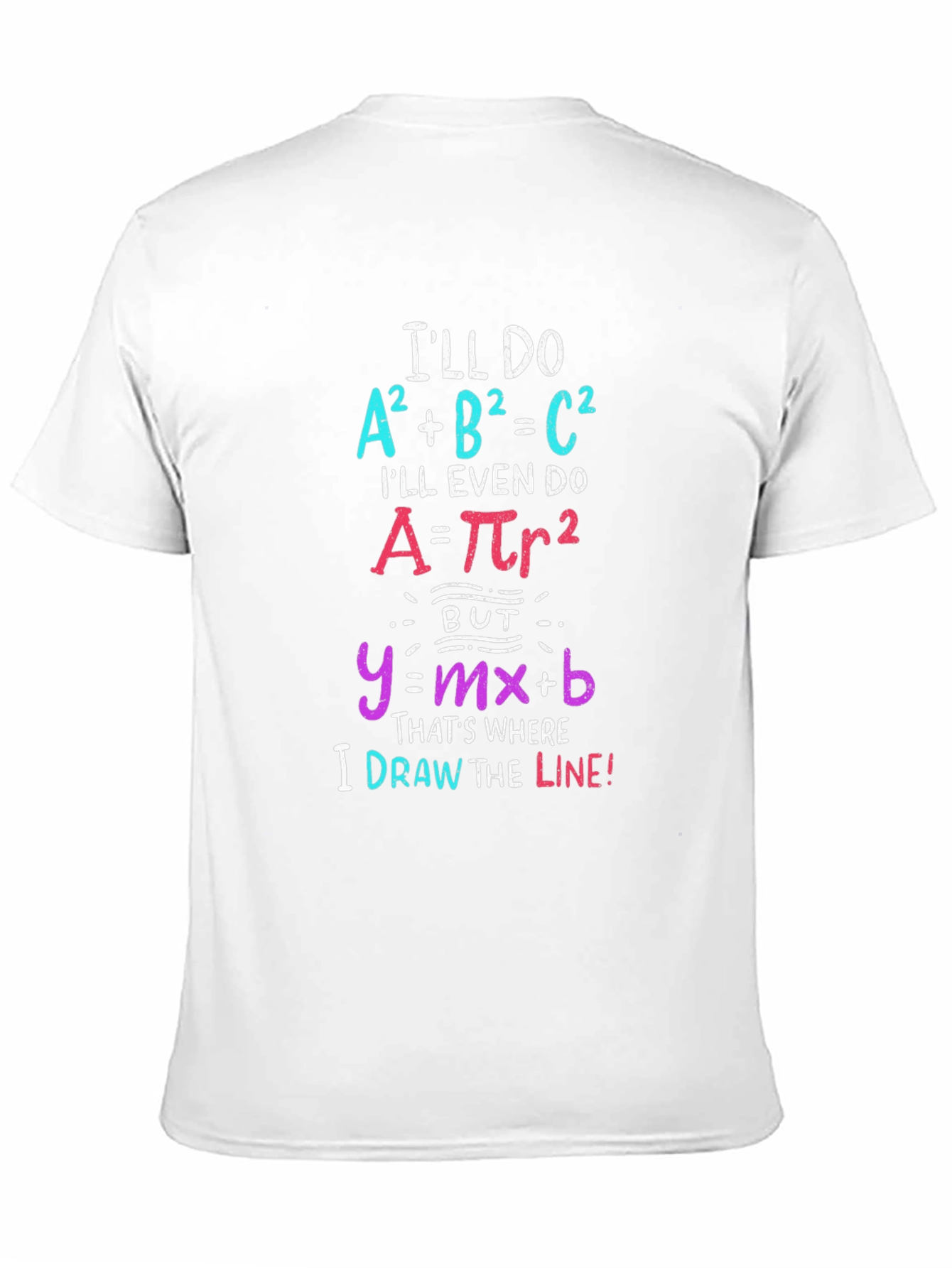 Math Formula Graphic Tee - Draw the Line