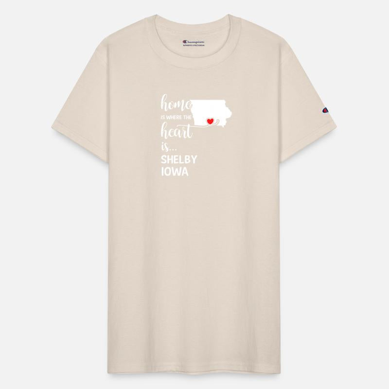 Shelby County Iowa Is Where My Heart Is Gift