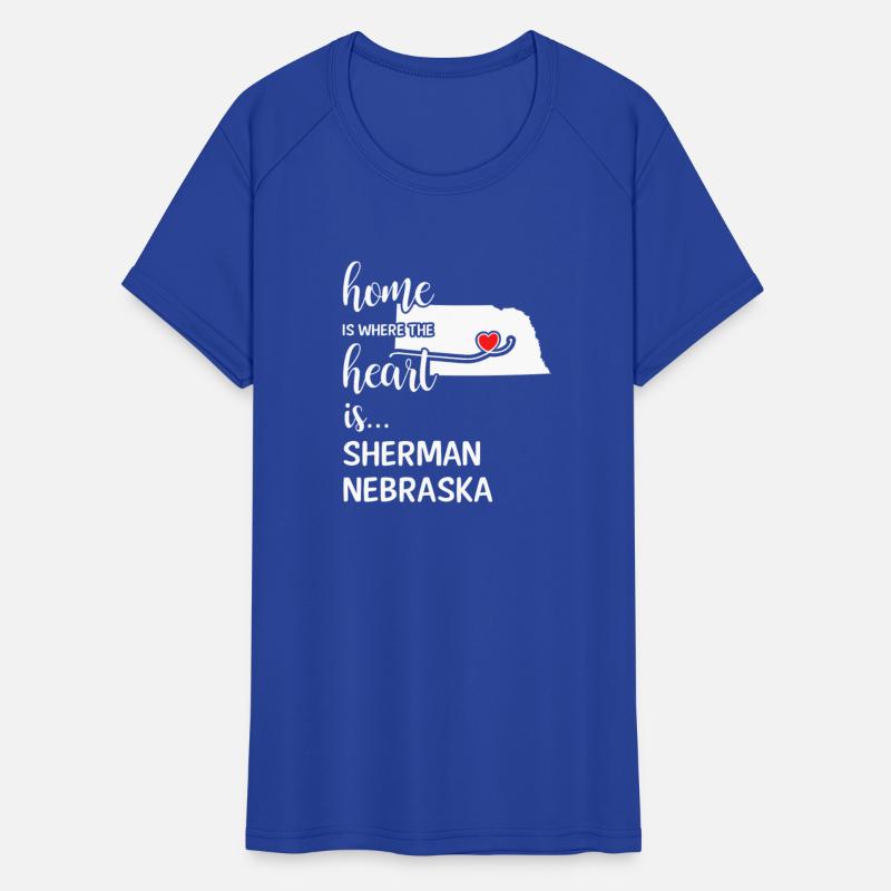 Sherman County Nebraska Is Where My Heart Is Gift