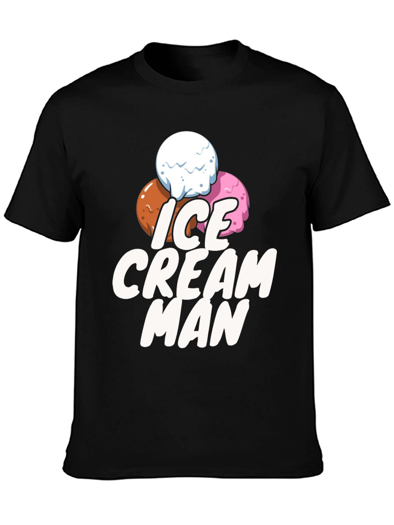 Ice Cream Man T-Shirt - Fun Novelty Graphic Tee