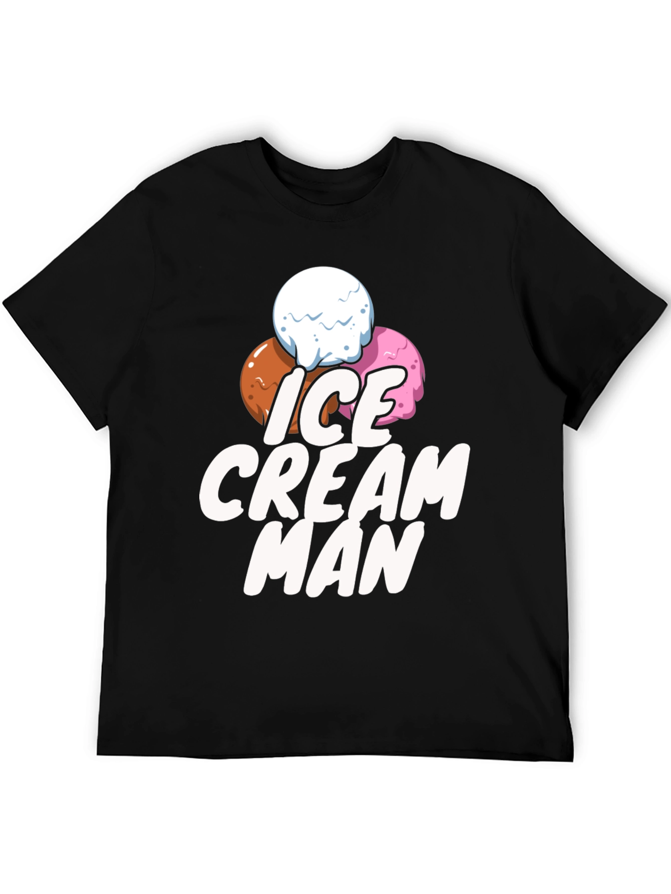 Ice Cream Man T-Shirt - Fun Novelty Graphic Tee