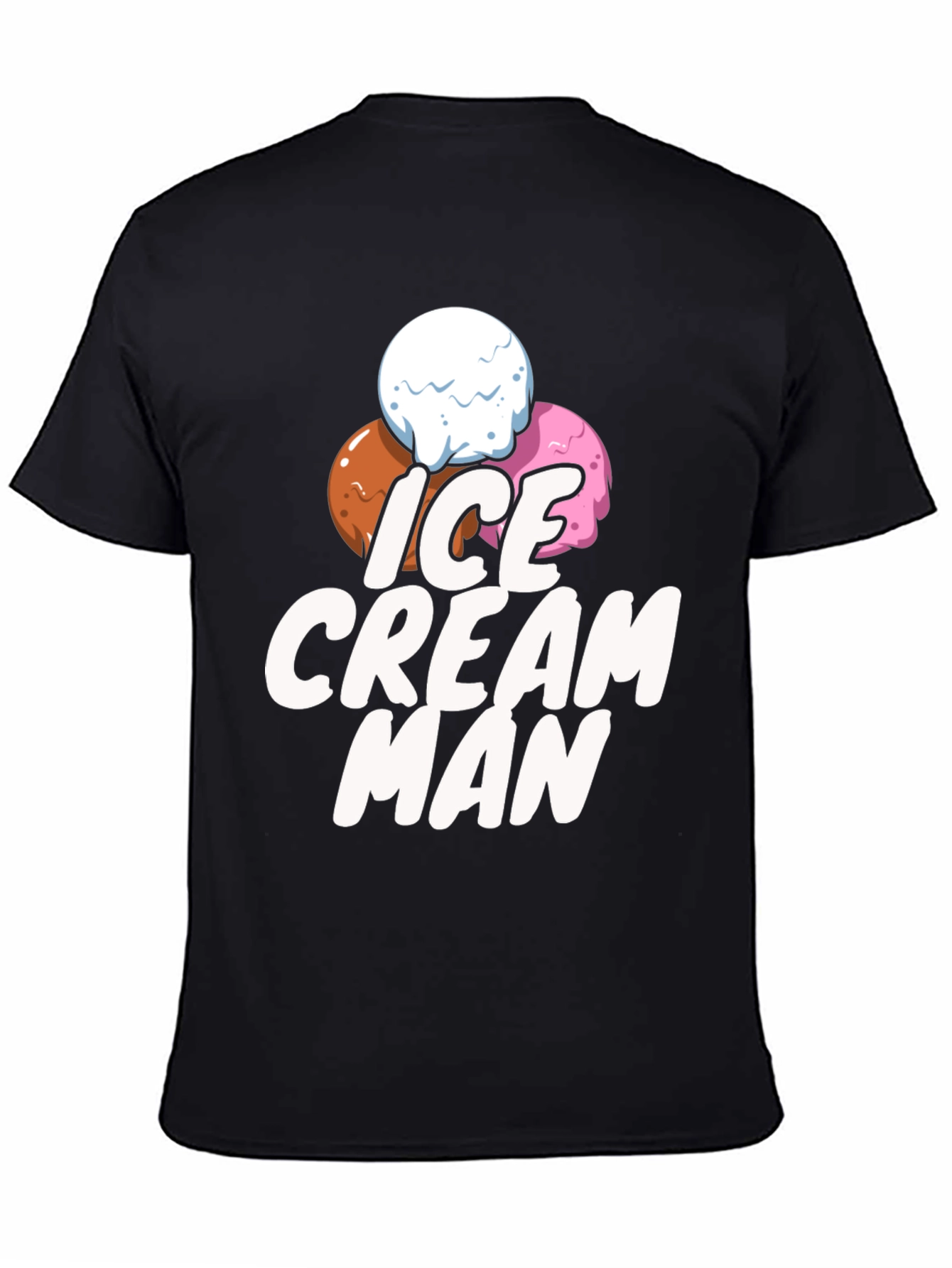 Ice Cream Man T-Shirt - Fun Novelty Graphic Tee