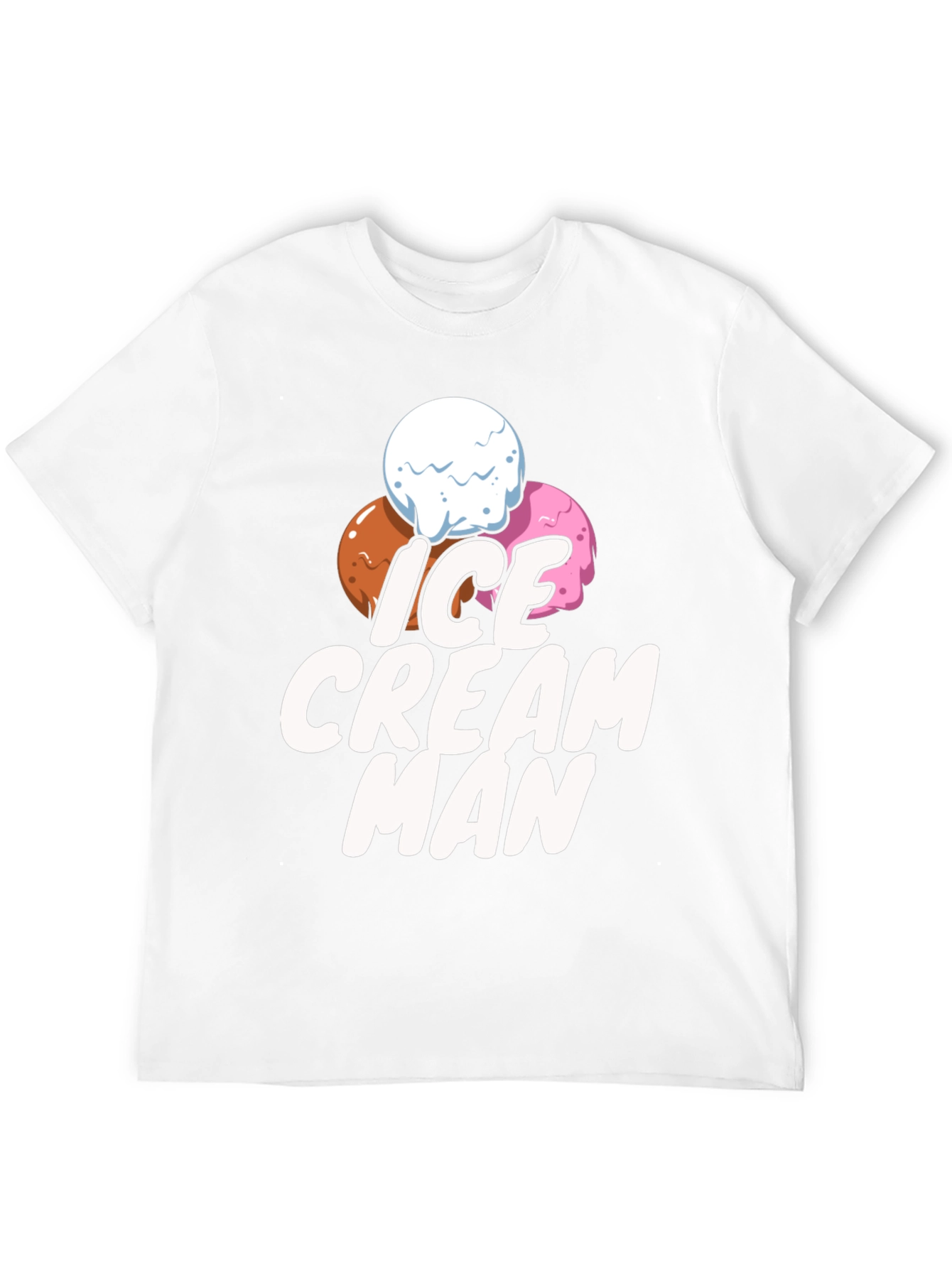Ice Cream Man T-Shirt - Fun Novelty Graphic Tee