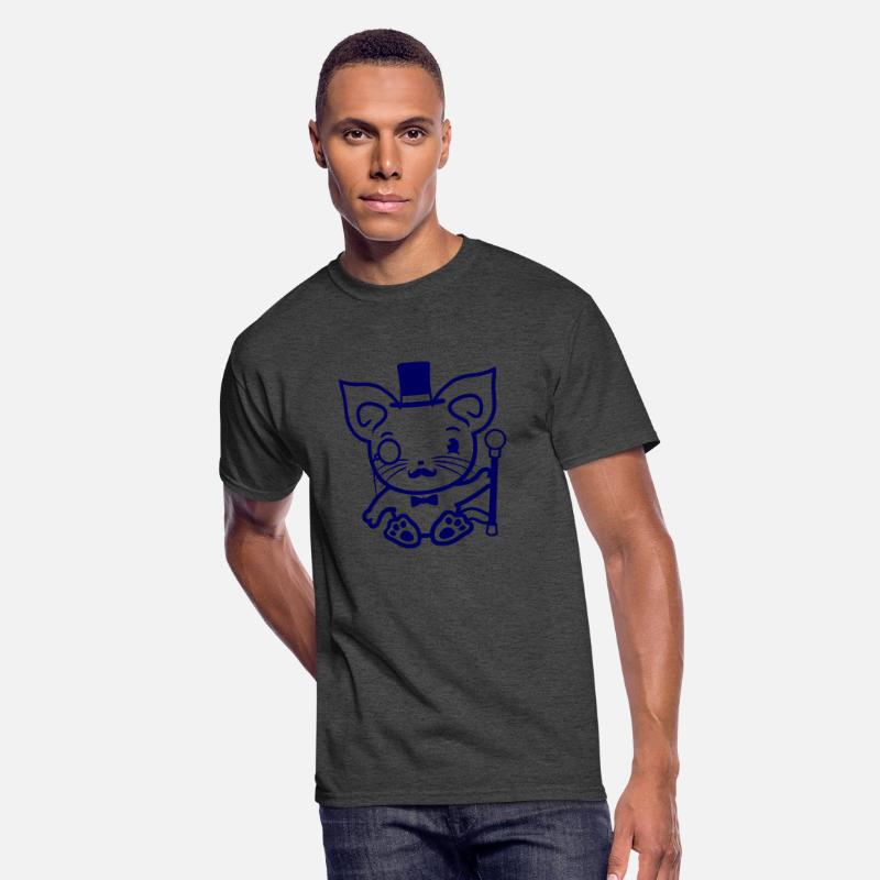 Sir Cat Gentleman Top Hat Monocle Glasses Rich Guy