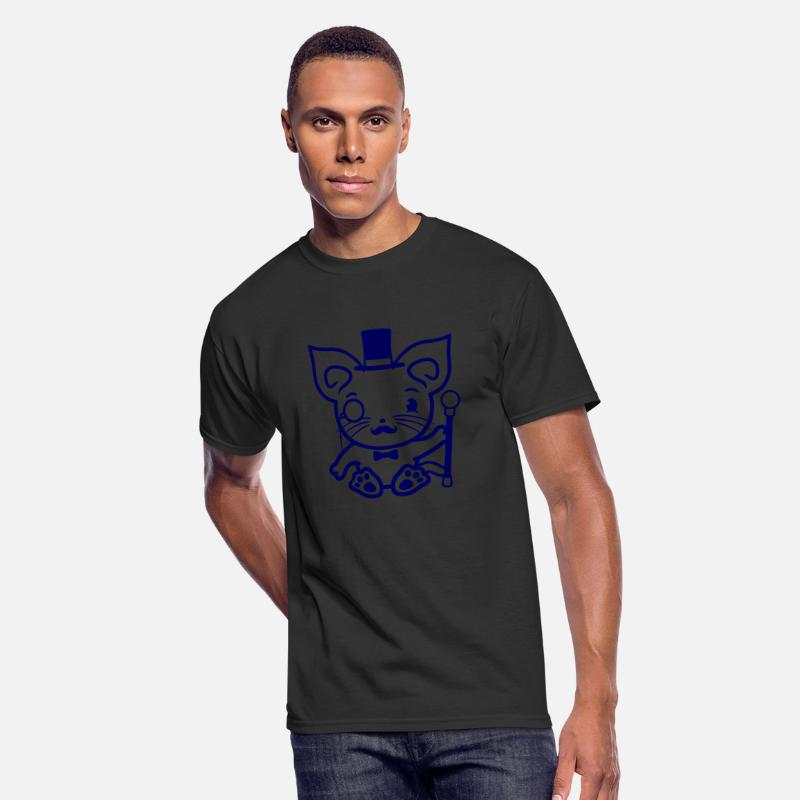 Sir Cat Gentleman Top Hat Monocle Glasses Rich Guy