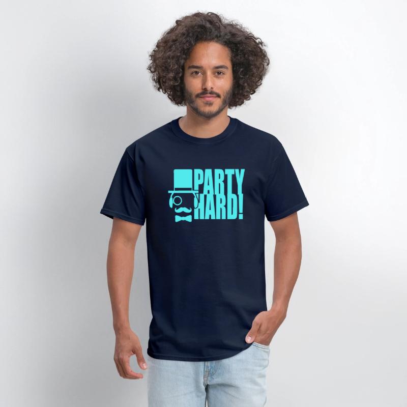 Sir DJ Party Hard Gentleman Cylinder Hat Monocle