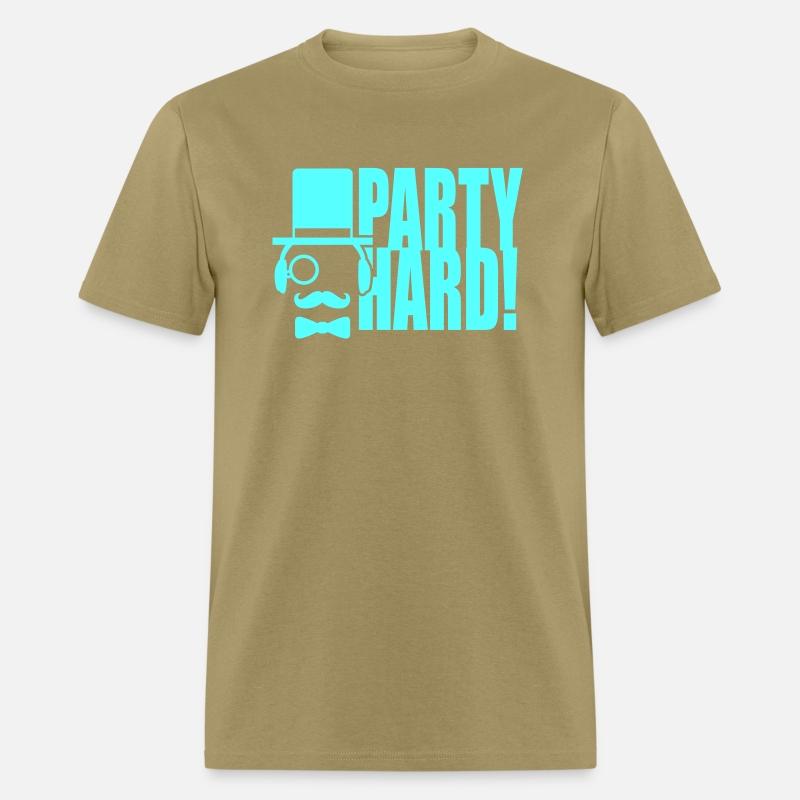 Sir DJ Party Hard Gentleman Cylinder Hat Monocle