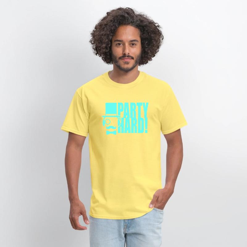 Sir DJ Party Hard Gentleman Cylinder Hat Monocle