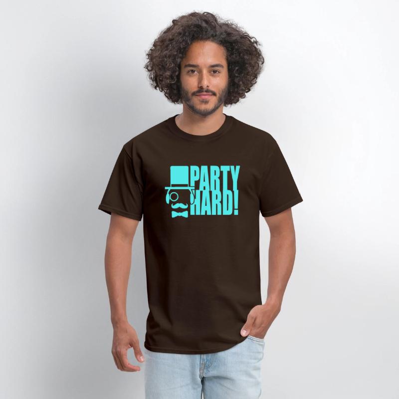 Sir DJ Party Hard Gentleman Cylinder Hat Monocle