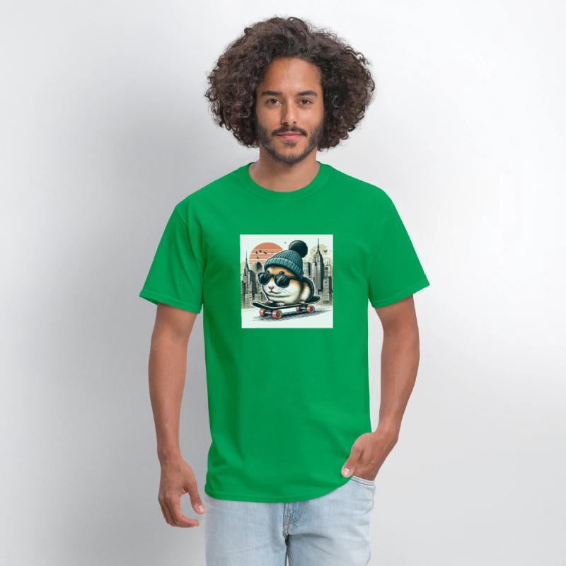 Skater Hamster – Cool Urban Rodent Style