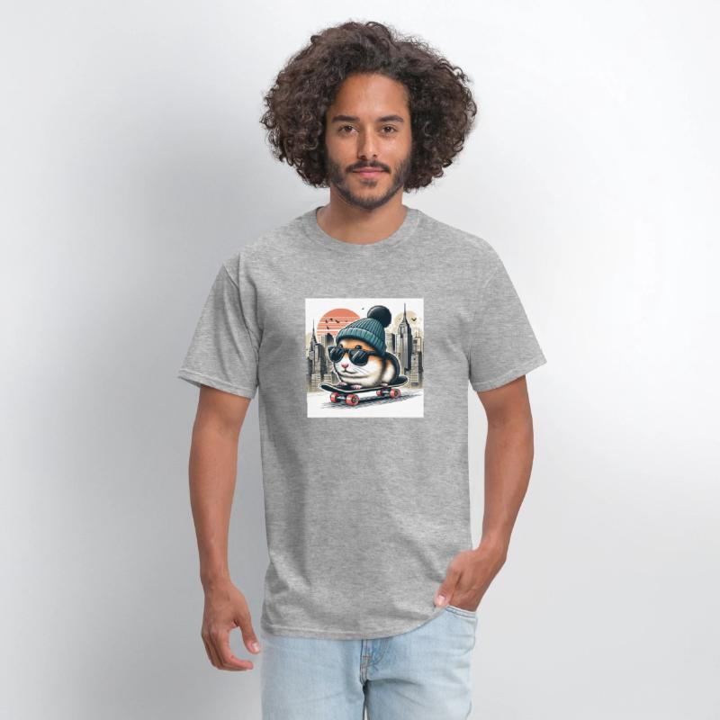 Skater Hamster – Cool Urban Rodent Style